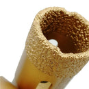 2X(Vacuum Brazed Diamond Drilling Core Bits, M14 Thread Stone Drill Bits Fo