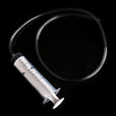 50LJ Plastic Syringe With 80cm Length Tube for Hydroponics Lab Medical Tool LJ