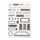 Transparent Clear Stamp DIY Silicone Seals Scrapbooking Card 35