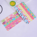 10 x Colorful Nail Files Sanding for Nail Art Tips Manicure Art Sanding Buffer Z