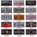 Decorative LICENSE PLATE Poster TIN METAL SIGNS WALL Plaque PUB BAR HOME 56