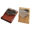 2x Kalimba Thumb Piano 17 Keys Musical Instruments,Finger Piano Gifts Coffee