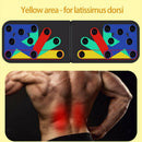 Folding Push Up Board Fitness Body Stand Triceps Muscle Trainer Forearm Gear