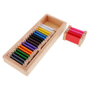 Kids Preschool Learning Toys Montessori Sensorial Material Color Box Medium