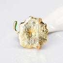 Flower Rhinestone Brooch Badge Jacket Lapel Women Dress Shirts Clothes Pins A