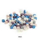 100pcs Retro Octagon Fire Painting Pills Sealing Wax Granules Stamping Envelopes