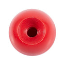 6 pcs M6 bushing thread 25mm diameter plastic ball knob red handle M8T6