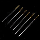 6Pcs Thick Big Eye Embroidery Tapestry Darning Needles Sewing Crafts Tools
