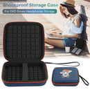 Storage Case Travel Bag Shockproof Bag for DVD Drives Headphones Storage