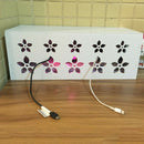Cable Storage Box Socket Safety Tidy Organizer Wire Management Container White
