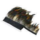 2Yds Rooster Feathers Trims Fringe for DIY Dress Hats Sewing Crafts Costumes