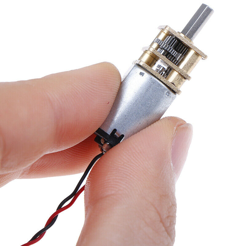 DC 3V-6V 5V 55RPM Reduction Gearbox Slow Speed Micro N20 Full Metal Gear Mo JR