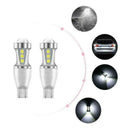 2 x T15 3030 15 SMD 3030 Error Free LED Car Reverse Back W16W White Light B U0C1