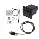 2 Band Pickup Eq Aeq-2T Equalizer Acoustic Guitar Washer Screws Set For Gui M4O7