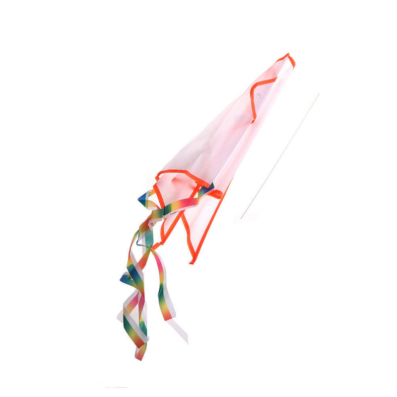 1PC DIY Painting Kite Foldable Outdoor Beach Kite Children Kids Sport Toys BX