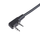 U94 PTT Headset Military Adapter Cable for Kenwood Baofeng Walkie Talkie Radio