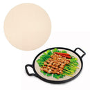 Round Barbecue Grill Mat Heat Resistant Non-Stick Roast Sheet Cooking Pad