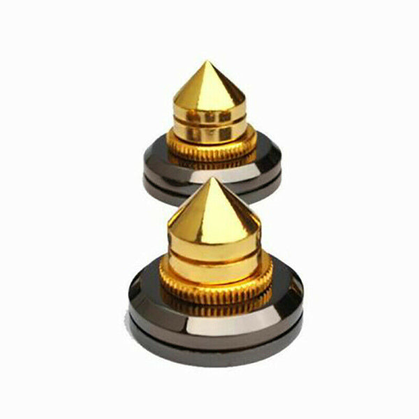 2Set Speaker Spike Isolation Feet Cone Pad CD Spikes Turntable Amp HiFi K RZN