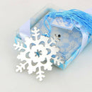 Metal Book Marker Snowflake Bookmarks Wedding Supplies Pendant Gifts Tassel