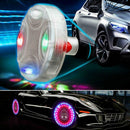 Solar Powered Car Motorcycle Wheel Tire Tyre Valve Cap Light Lamp Flash New