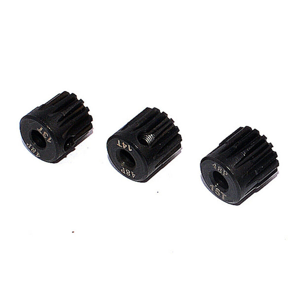 3pcs Gears Motor Gears Without Brush Steel [13T 14T 15T] 48DP RC Car
