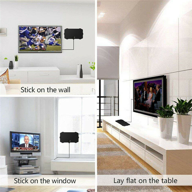 Digital Antenna Tv Hdtv 50 Miles Long Range Hq Hdtv Indoor Antena Freeview HD 3C