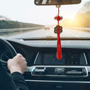 Copper Coins Red Chinese Knot Wealth Success Lucky Car Home Ornaments Decor