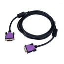 1M DVI(24+1)Male To Male Cable Double Magnetic for Computer Monitor