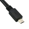 Black 3 in1 Micro USB HUB Male to Female USB 2.0 Charging Host OTG Adapter Cable
