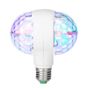 Club DJ Disco E27 6W Light Ball Bulb Rotating Party Lamp Effects Lighting