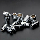 13pcs 1/4 Sleeve Wrench Set Adapter Short Long Socket 4-14mm Deep Socket