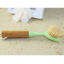 1Pcs Natural Bamboo Dish Brush Hand Brush over Wood Handle and Stiff Bristl