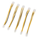5pcs 4 Pin Female to 8 Pin Male CPU Power Converter Cable Lead Adapter Cord