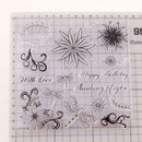Dragonfly Flower Seal Stamp Cutting Dies Stencil Set DIY Scrapbook Emboss