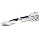1x Creative Bow Arrow Crystal Ear Stud Women's Fashion Earrings Jewelry Gift BX