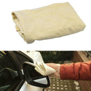 4PCS Large Natural Chamois Leather Car Cleaning Cloth Wash Absorbent Drying Towe