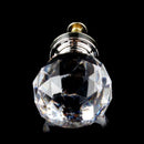 10 Pcs 20mm Glass Cabinet Knobs Drawer Pull Furniture Handle