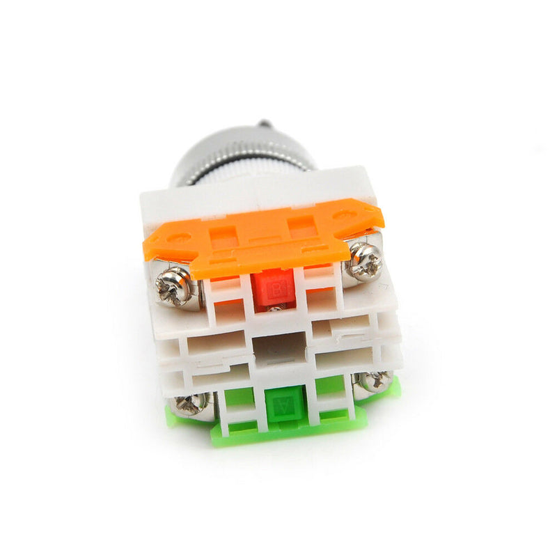 Three Position Selector Rotary Switch Power Ignition LAY37-20X3 22mm Switches Gw