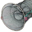 Lobster Crab Net Bait Live Trap Pot Eel Fish Prawn Shrimp Fishing N3T7 Cage P7R2