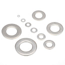 Assorted Stainless Crush Flat Washers Seal Flat Ring Pads Set 0f 100 M4 M6