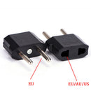 US AU EU To EU Plug Travel Wall AC Power Charger Outlet Adapter Cable Converter!