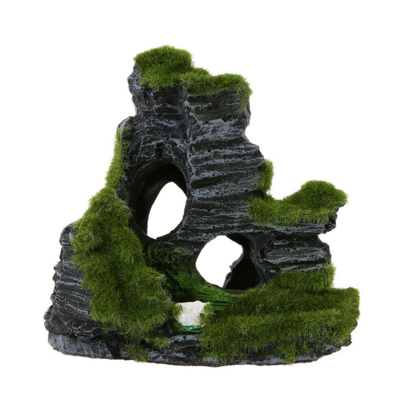Rockery Mountain Aquarium Ornament Hiding Cave Landscape Decoration For Fis