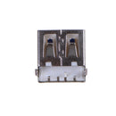 20pcs/lot USB 2.0 4Pin A Type Female Socket Connector G54 2 feet 90 degree M&E