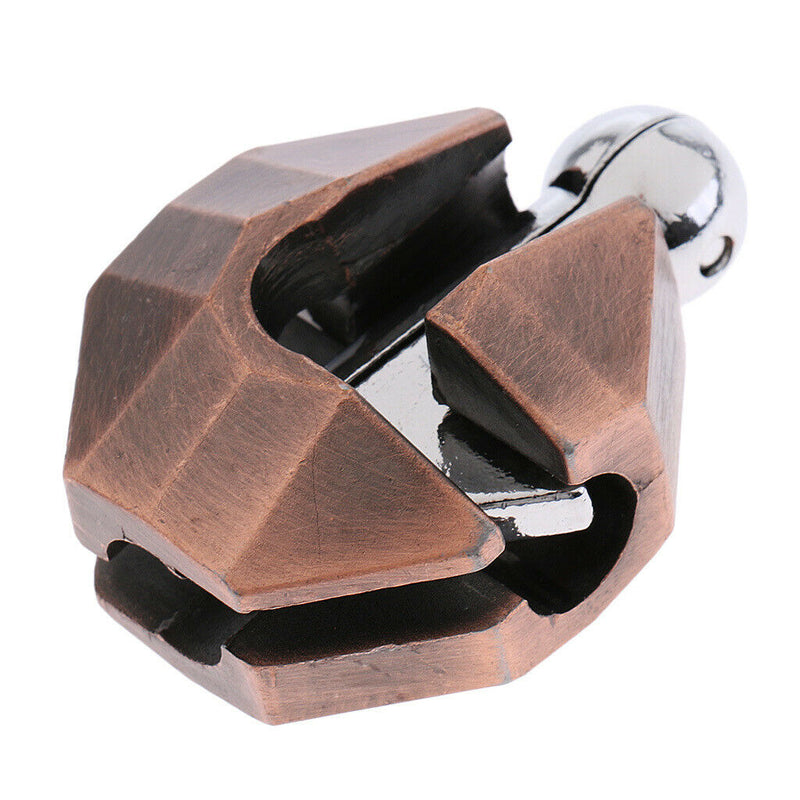 Shell Lock Puzzle Metal Brain Teaser Intelligence Game for Adults Children