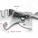 For Lockstitch Machine Hemmer Right Angle Curve Edge Bias Binder (18mm) A