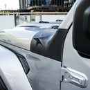 Black Cowl Body Armor Outer Cowling Corner Guard Cover for Jeep Wrangler JL
