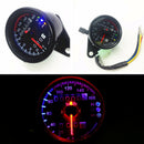 12V Stainless Steel Car Motorcycle Truck Speedometer Odometer Digital Gauge RAF