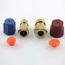 AC Quick Connector Adapter Coupler Auto A/C Manifold Gauge Low/High HVAC