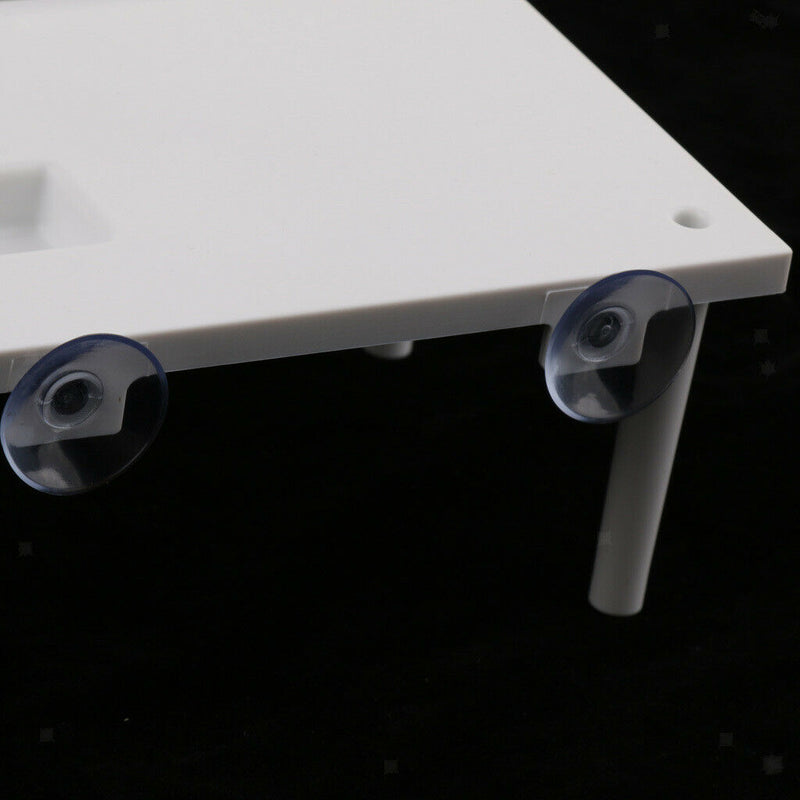 2pcs Aquarium Tank Reptile Basking Island Platform Floating Dock Decor, Easy to