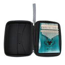 10/17 Key Kalimba Bag Thumb Piano Portable Waterproof Protective Case Cover
